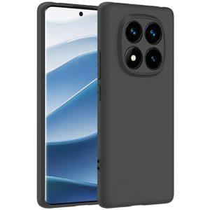 Redmi Note 14 Pro 4G Slim TPU Matte Soft Cover – Black