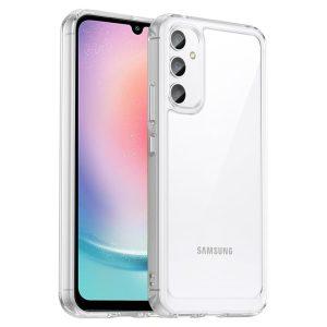 Samsung Galaxy A25 Hard Acrylic+TPU Clear Cover – Transparent