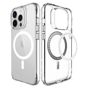 iPhone 13 Pro Max Clear Case TPU+PC MagSafe Cover – Clear