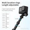 TELESIN 3M Carbon Fiber Selfie Stick - Black IS-MNP-300 - Image 2