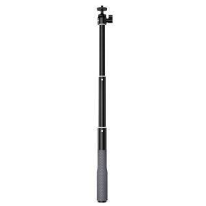TELESIN Extendable Aluminum Alloy Waterproof Gimbal Selfie Stick – Gray WSS-001