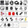 GoPro Hero 13 Waterproof Case Chest Strap Glass Screen Protector & Selfie Stick Accessories Kit - Image 2