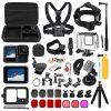 GoPro Hero 13 Waterproof Case Chest Strap Glass Screen Protector & Selfie Stick Accessories Kit