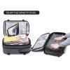 OUTWALK 7705L Large Capacity Backpack Anti-Splash Oxford Cloth Travel Laptop Bag - Dark Gray - Image 5