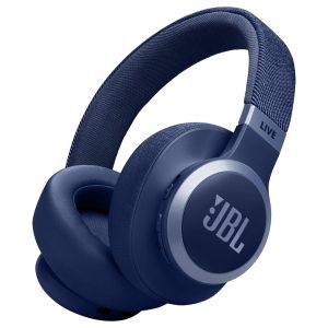 JBL Live 770NC Wireless Over-Ear Noise Cancelling Headphones – Blue (LIVE770NCBLU)
