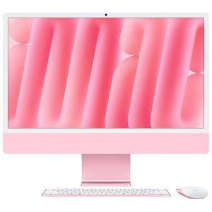 Apple iMac 24″ M4 Chip 10-Core CPU 10-Core GPU 16GB RAM 512GB SSD 4.5K Retina Display – Pink