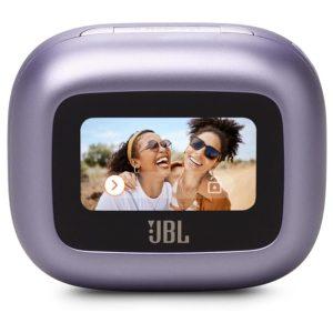 JBL Live Beam 3 True Wireless In-Ear Earbuds with display & mic – Purple (JBLLIVEBEAM3PUR)