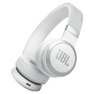 JBL Live 670NC Wireless Over-Ear Noise Cancelling Headphones – White (LIVE670NCWHT)