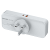 LDNIO SC3317 2500W Rotatable Plug Power Socket with 3AC+USB-A+USB-C Power Strip Adapter -White - Image 3