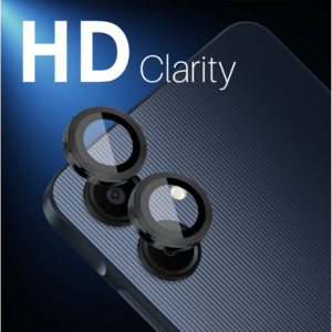 Samsung A06 All Shock Clear Camera Lens – Black