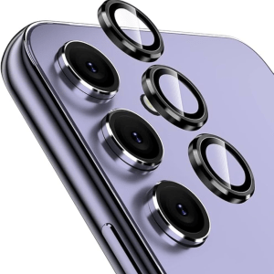 Samsung A25 All Shock Clear Camera Lens – Black