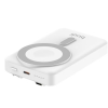 Budi 22.5W 10,000mAh MagSafe PowerBank Build in Cables/Stand - White PB809W - Image 6