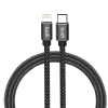 Budi USB-C to Lightning 2Meters Braided Cable - BlackDC206TL20B