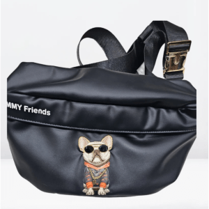 NIMMY Friends Cross Body Shoulder Unisex Bags - Black