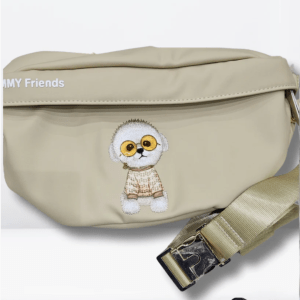 NIMMY Friends Cross Body Shoulder Unisex Bags – Cream
