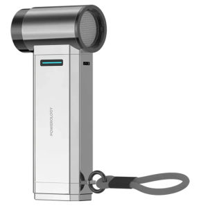 Powerology Turbo Blower & Vacuum 130000rpm Power Bank 4000mAh – Silver (PPBCHA78)