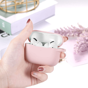Airpods Pro 2 Silicone Hang Case – Pink