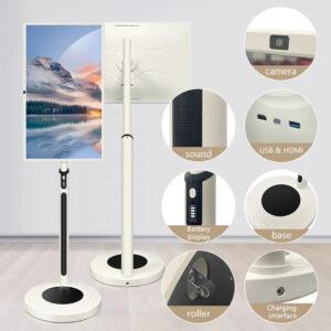 D32 Pro Portable 8/128GB 32″ Android Smart Screen – White