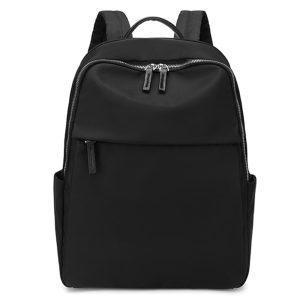 Ladies Travel Backpack Oxford Cloth 14inch/16inch Laptop Bag – Classic Black