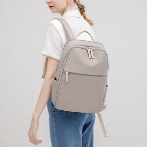 Ladies Travel Backpack Oxford Cloth 14inch/16inch Laptop Bag – Classic Black