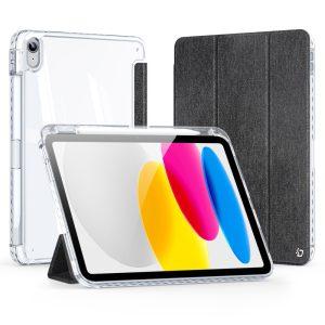 iPad 10.9 (2022/2025) DUX DUCIS Unid Series Auto Wake/Sleep Flip Leather Cover - Black
