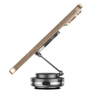 Rechargeable Vacuum Magnetic Suction Bracket C7 – Black