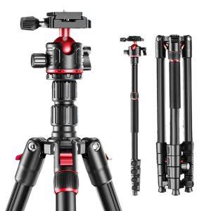 ZOMEI G200 Camera Tripod 2M 5-Section Multifunction Folding Stand