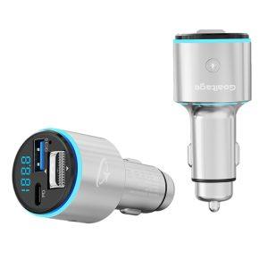 Goaltage PowerTune 48W Bluetooth FM Transmitter – Silver FMTR01