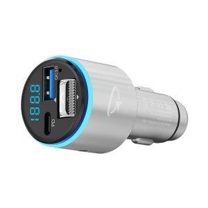 Goaltage PowerTune 48W Bluetooth FM Transmitter – Silver FMTR01