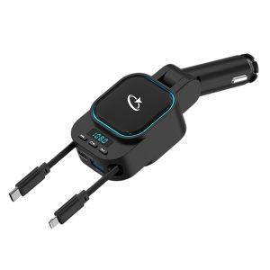 Goaltage PowerTune Pro 96W Bluetooth FM Transmitter – Black FMTR02