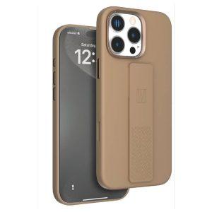 iPhone 16 Pro Levelo Morphix Silicone Cover With Silicone Grip – Desert Rose (LVL-MS-16P-RSGD)