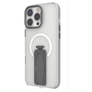 iPhone 16 Pro Max Levelo Morphix Magsafe Grip Cover – Desert Rose (LVL-MMGC-16PM-RSGD)
