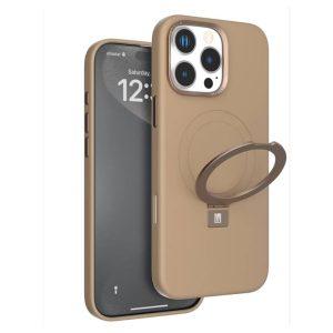 iPhone 16 Pro Max Levelo Iris Pro Magsafe Liquide Silicone Cover – Rose Gold (LVL-IPSC-16PM-RSGD)