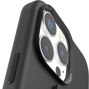 iPhone 16 Pro Max Levelo Morphix Silicone Cover With Silicone Grip – Black (LVLMS16PMBK)
