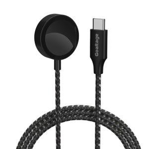 Goaltage Apple Watch To USB-C Charging cable 1.5M - Black CA05