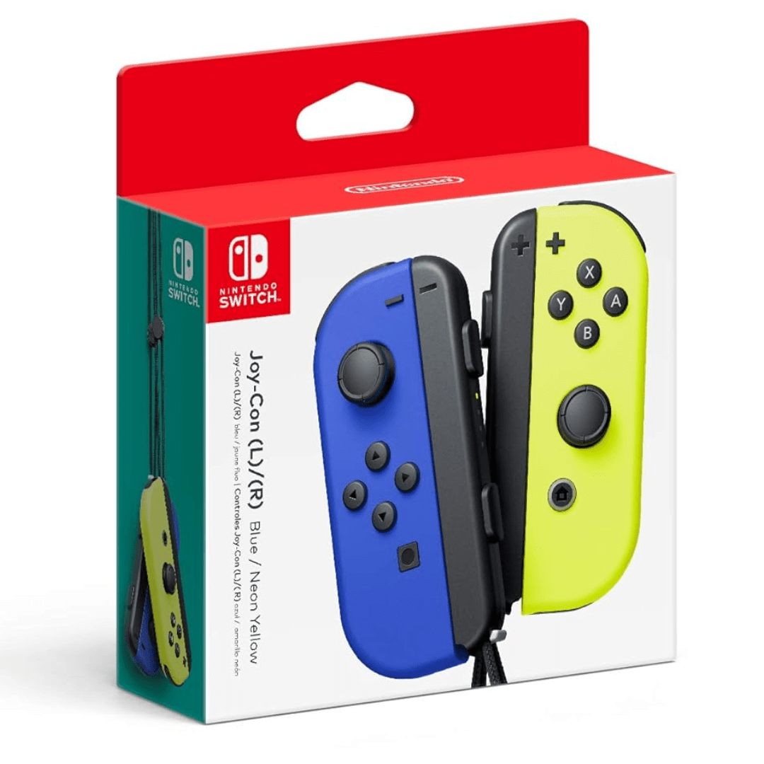 Nintendo Switch Joy-Con Controller Pair - Blue/Yellow - Image 4