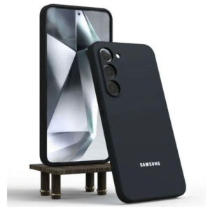 Samsung Galaxy A26 Silky Silicone Cover – Black