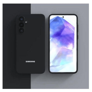 Samsung Galaxy A26 Silky Silicone Cover – Black