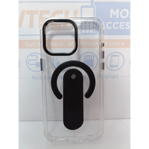 iPhone 15 Pro Max Pradi Magsafe Grip Cover – Black