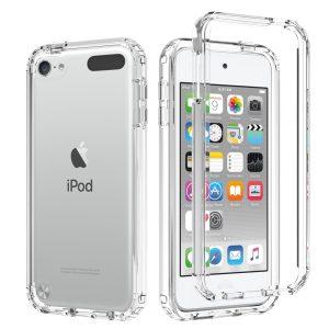iPod Touch 5 / 6 / 7 Hybrid Shockproof Protector Cover  - Transparent