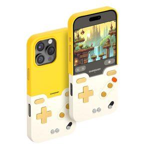 iPhone 16 Pro Max BITMO LAB GAMEBABY Retro Handheld Game Console Design Cover