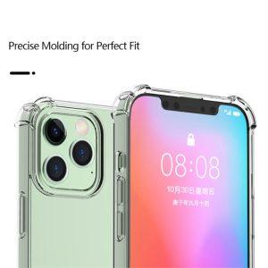iPhone 13 Anti-Drop ShockProof TPU Clear Cover