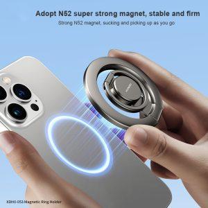 XUNDD Magnetic Ring Holder Kickstand with Multi Angle Rotatable XDHO-053 – Black