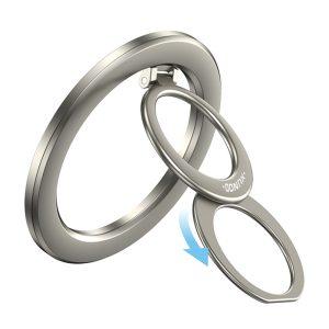 XUNDD Magnetic Phone Ring Holder Adjustable Kickstand XDHO-060 – Silver
