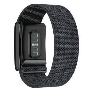 WHOOP 4.0 Fitness Tracker Elastic Adjustable Wrist Band Strap – Black+Grey