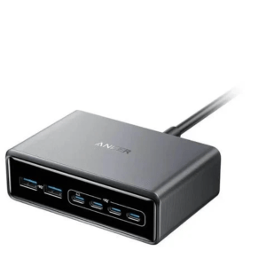 Anker Prime 200W, 6 port, Gan Desktop Charging Station - Silver A2683241