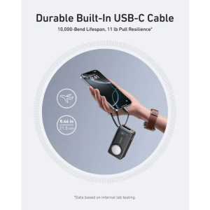 Anker MagGo 10000mAh 35W Fast Charging Power Bank – Black A1657H1