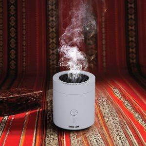 Green Lion Dune Bakhour Incense Burner – White