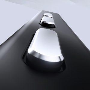 Samsung Galaxy S25+ Magnetic Kickstand Clear Cover – Matte Gray