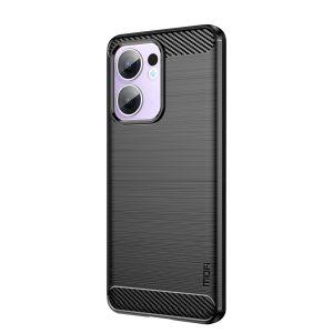 Oppo Reno13 F 4G / 5G MOFI Carbon Fiber Cover – Black
